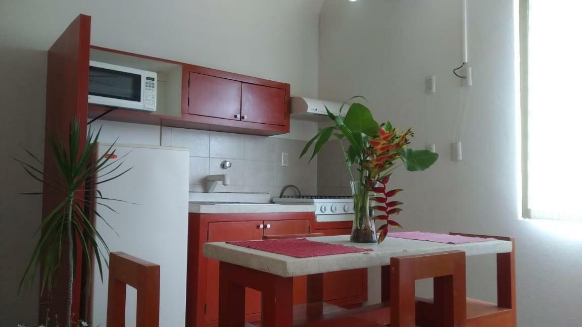 Ferienwohnung Departamentos De La Reina Roja Palenque Exterior foto